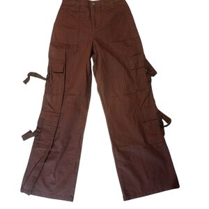 No Boundaries Chocolate Brown Cargo Pants
